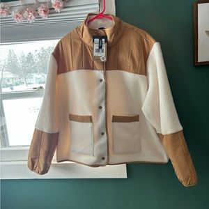 NWT North Face Women’s Cragmont Fleece Jacket XXL gardenia white & almond butter